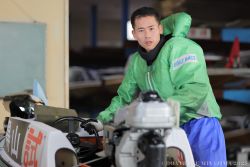 今節デビューの広島支部新人レーサー得山大輝選手