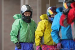 初日第4R6号艇で初出走!