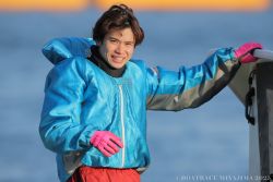 宮島では初ウイニングラン♪