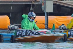 中西選手初日第1R 6号艇で初出走!