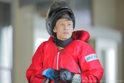 優勝戦3号艇 3897白井英治選手(山口支部)